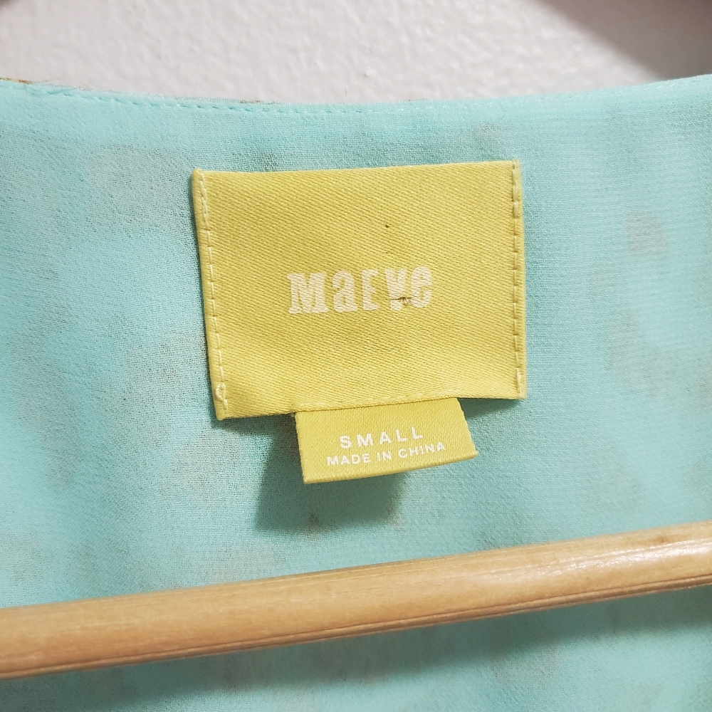 Maeve 100% Silk Ombre Shift Dress Size Small - Picture 4 of 9